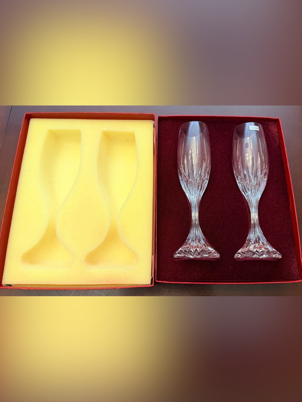 Baccarat Massena Crystal Flutes